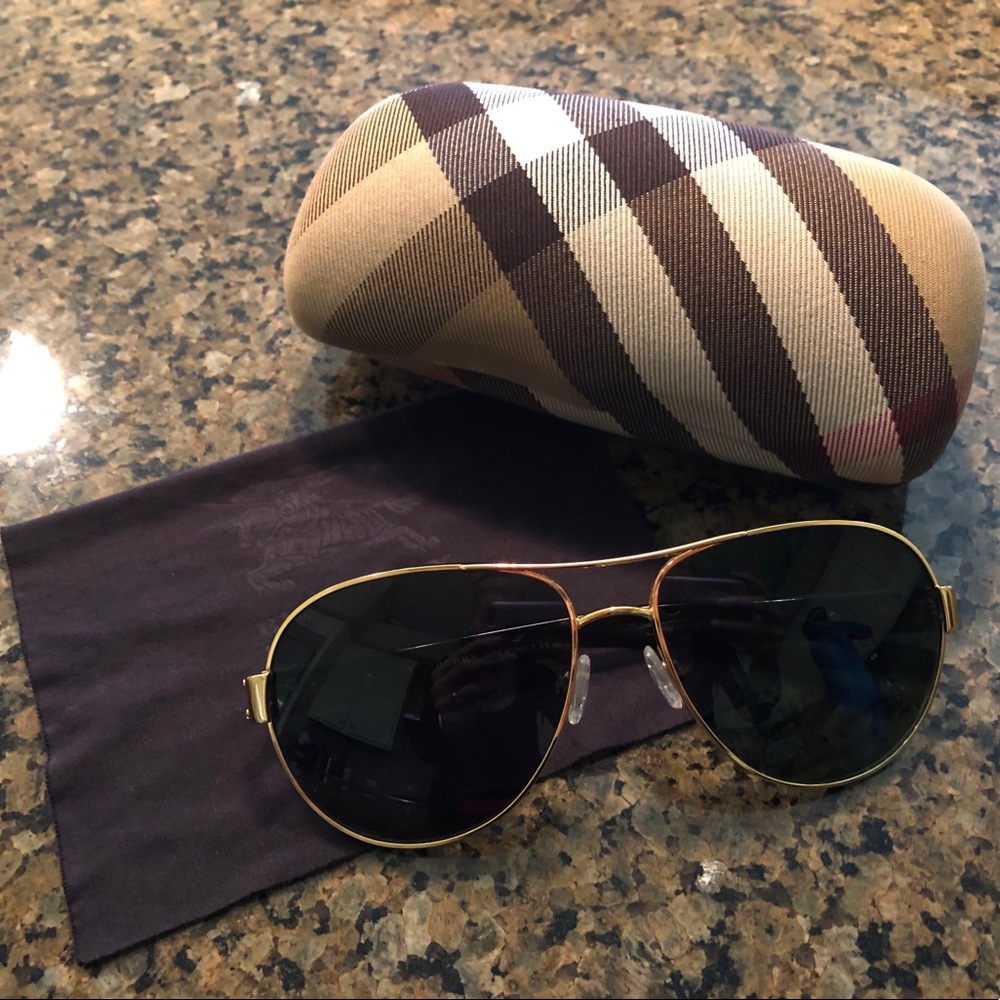 Burberry Aviator Sunglasses